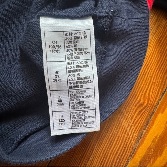 Toddler Disney sweatshirt hoodie with embroidery detail 18 months - Picture 7 of 7